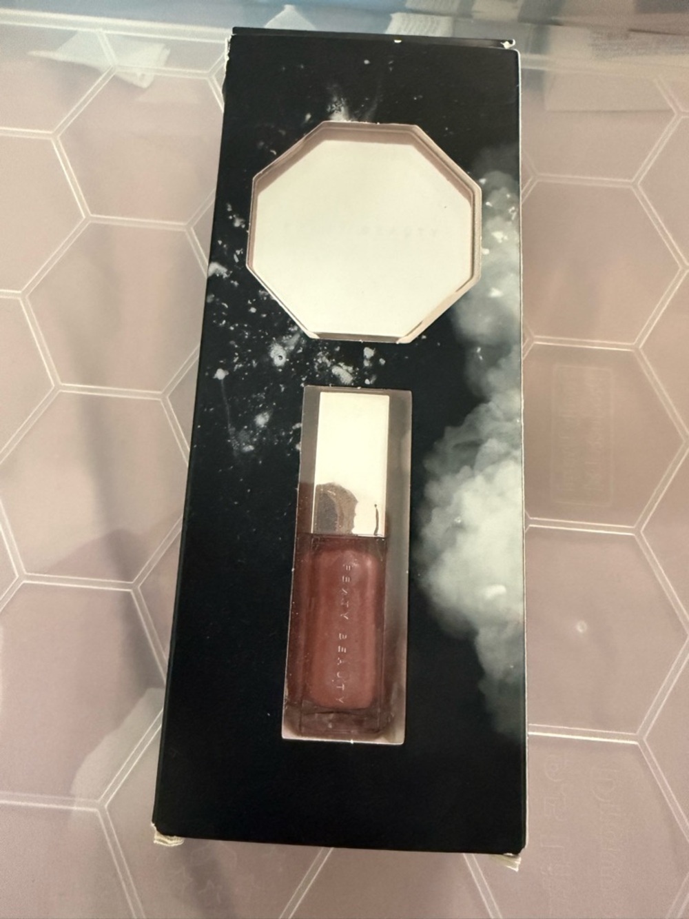 Fenty Beauty Diamond Bomb Baby Set with Highlighter & Lip Gloss